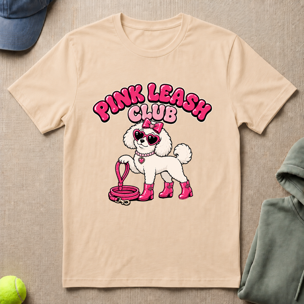 Pink Leash Club T-Shirt