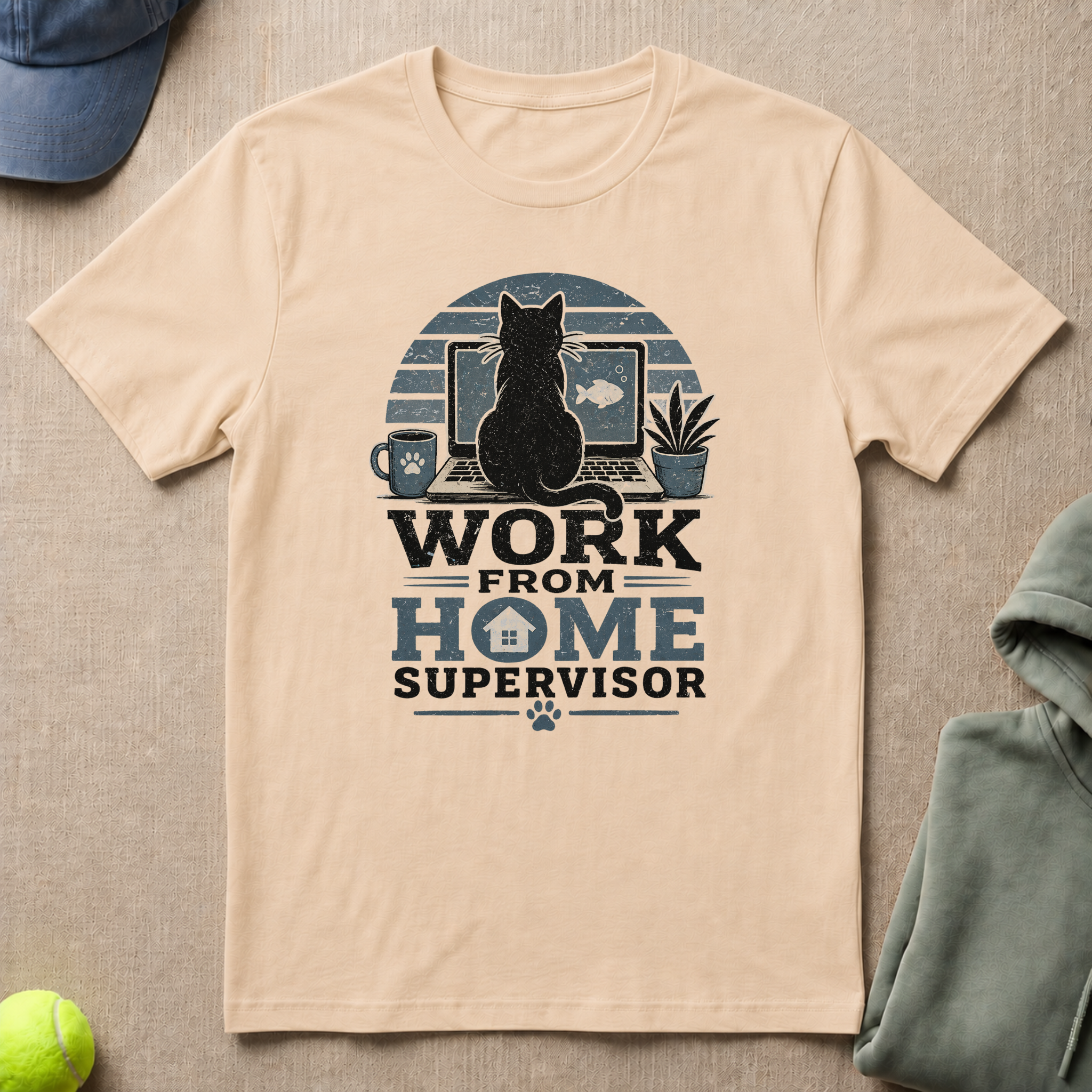 Cat Supervisor T-Shirt