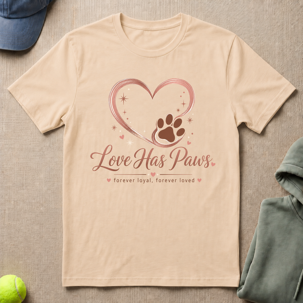 Love Has Paws T-Shirt