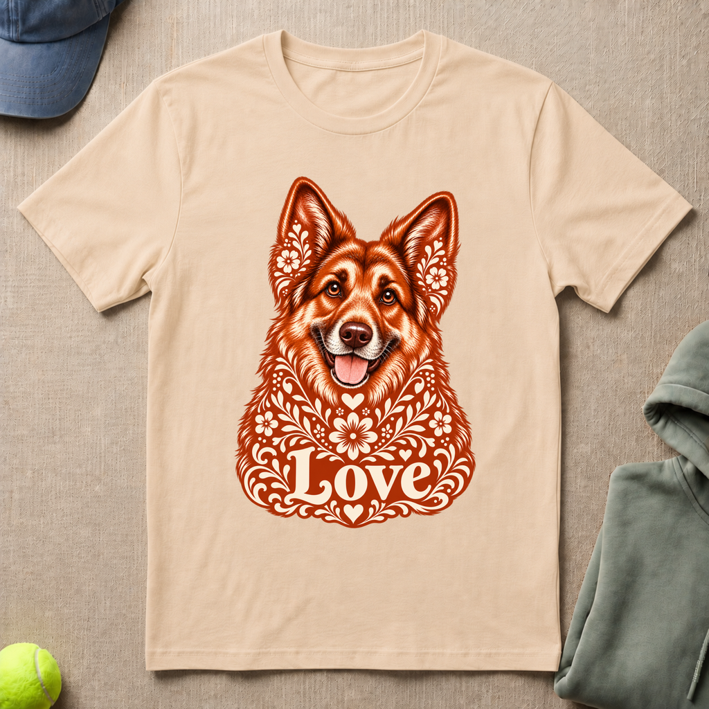 German Shepherd Love T-Shirt