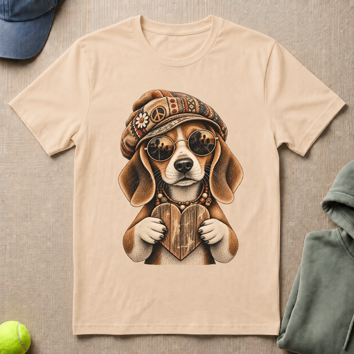 Beagle Hippie T-Shirt