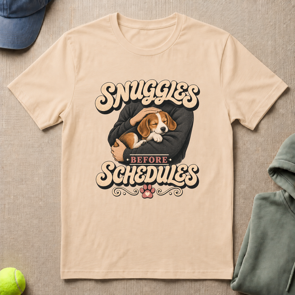 Snuggles Schedule T-Shirt
