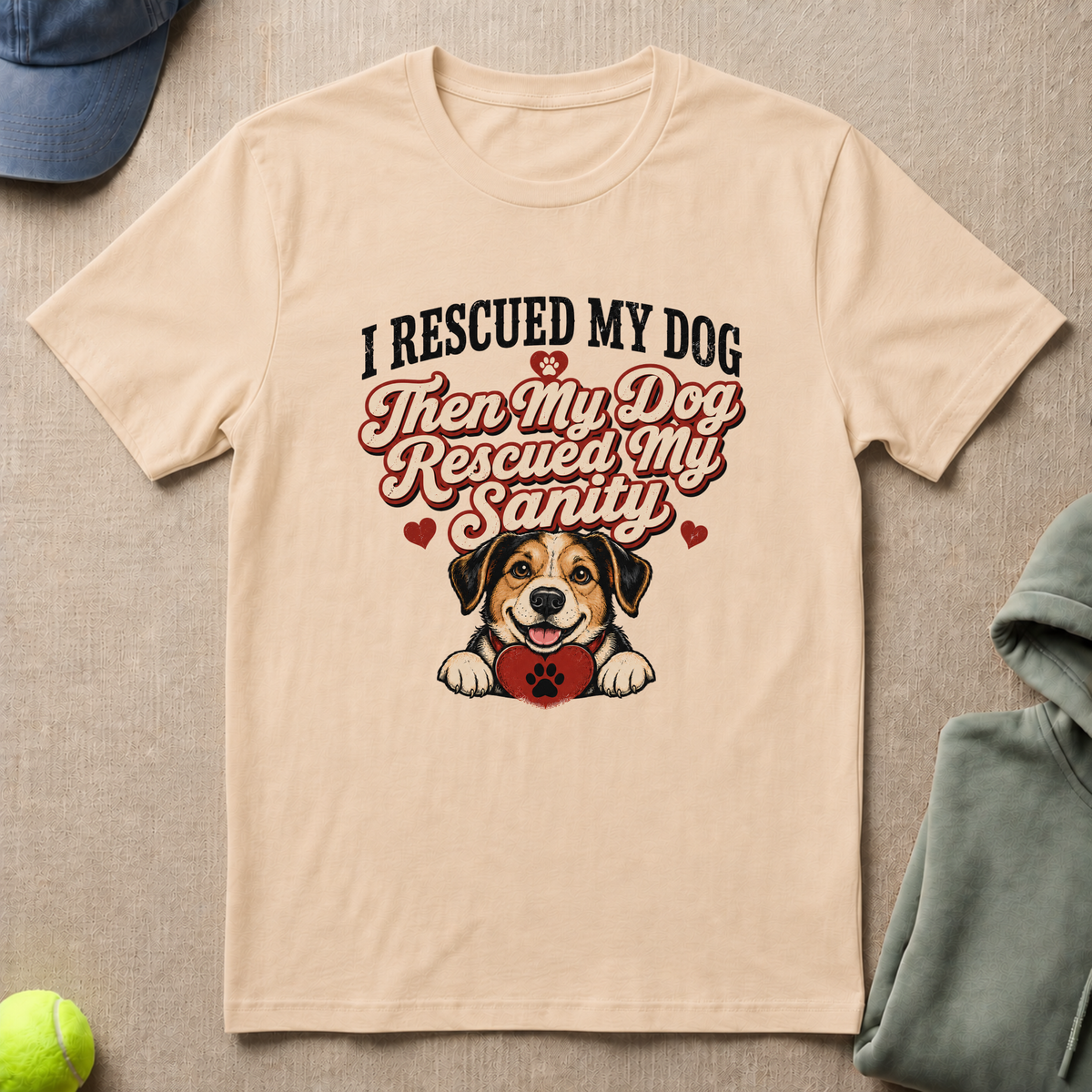 Rescued My Sanity T-Shirt