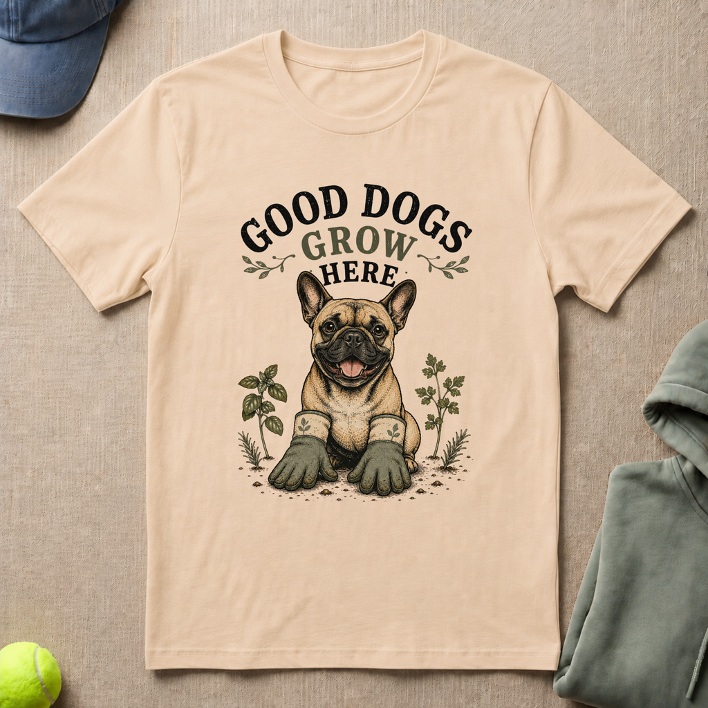 Dogs Grow Here  T-Shirt