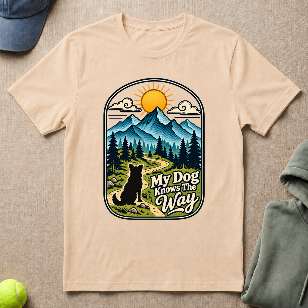 Dog Knows The Way T-Shirt
