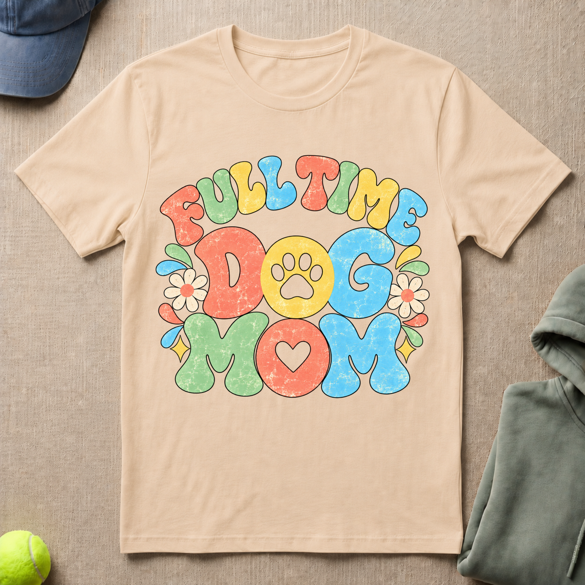 Full Time Dog Mom T-Shirt