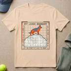 Off Leash Boundary   T-Shirt