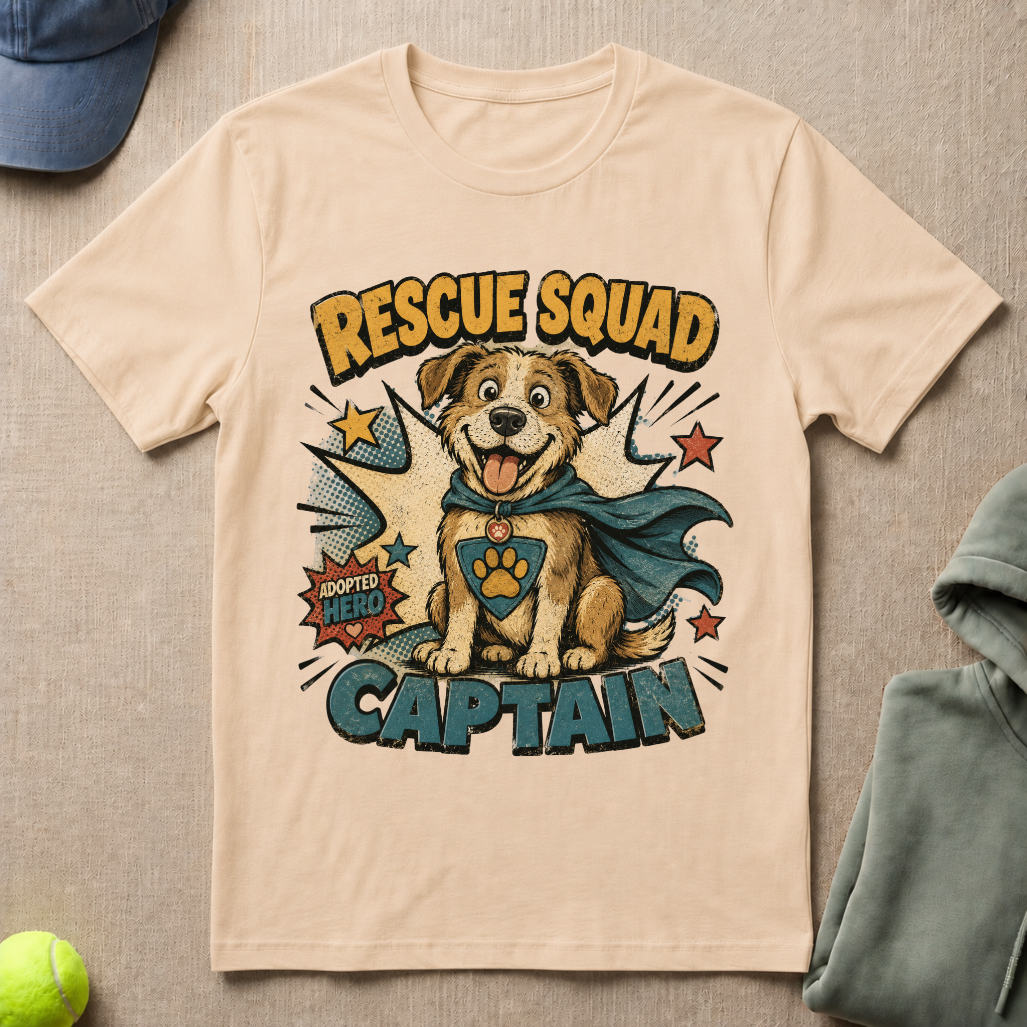 Rescue Squad Captain T-Shirt