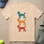 Poodle In Color T-Shirt