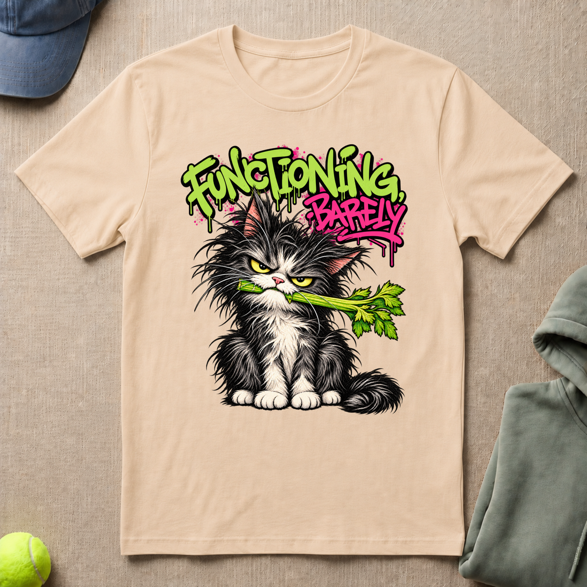 Functioning Barely T-Shirt