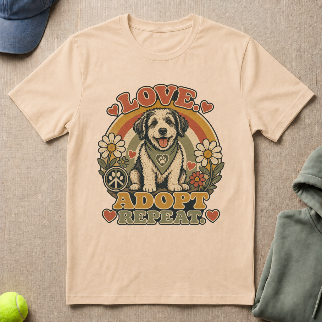 Love Adopt T-Shirt