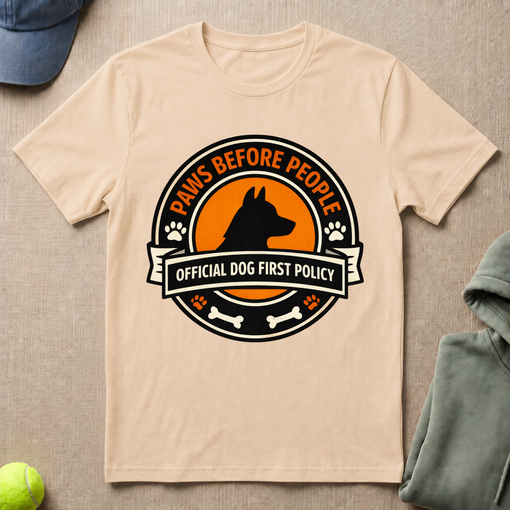 Dog First T-Shirt
