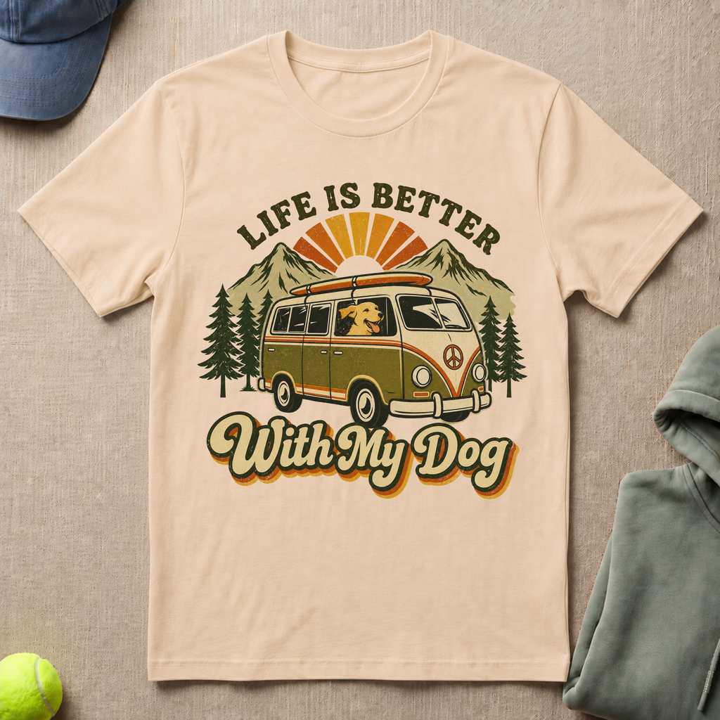 Camper Dog T-Shirt