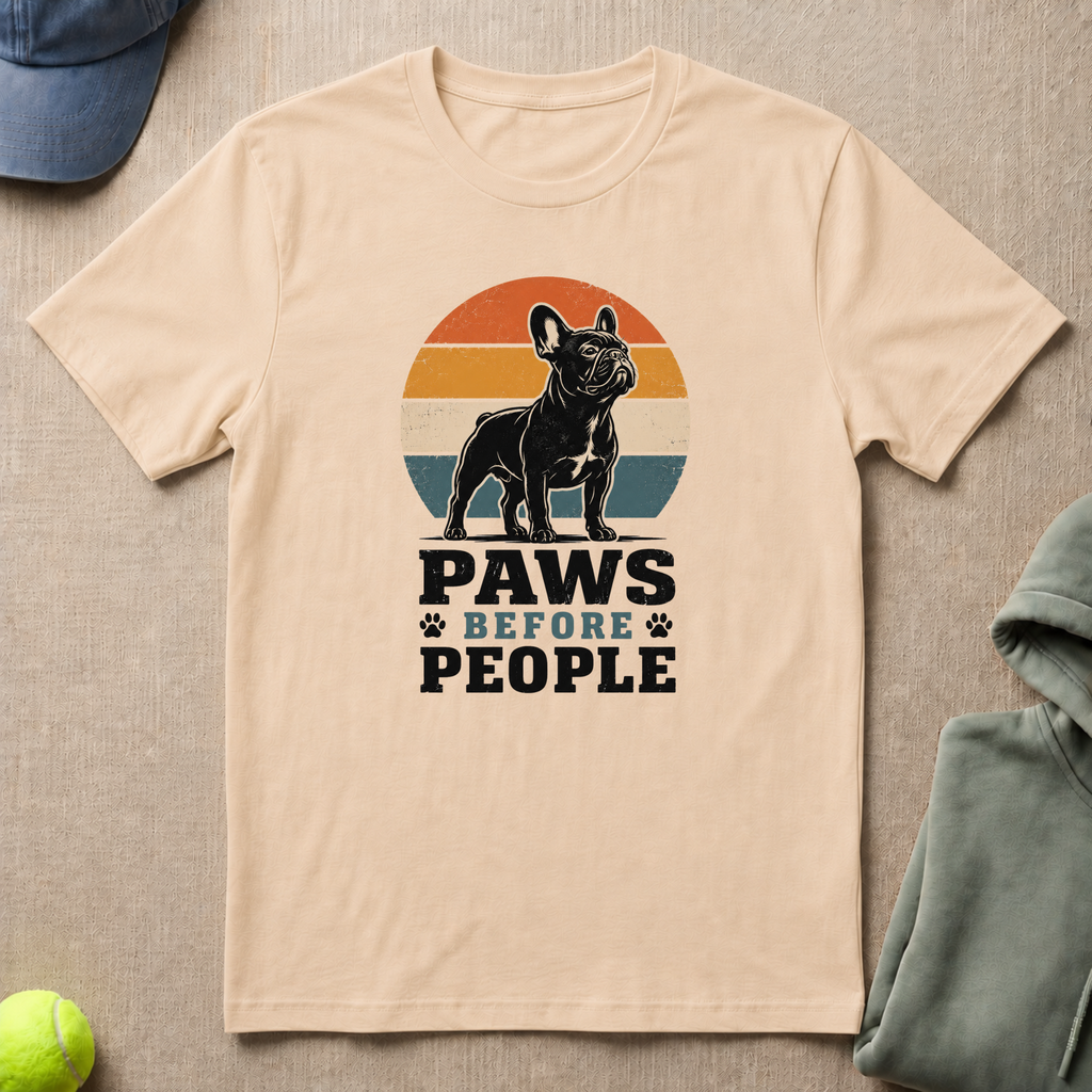 Frenchie Retro T-Shirt