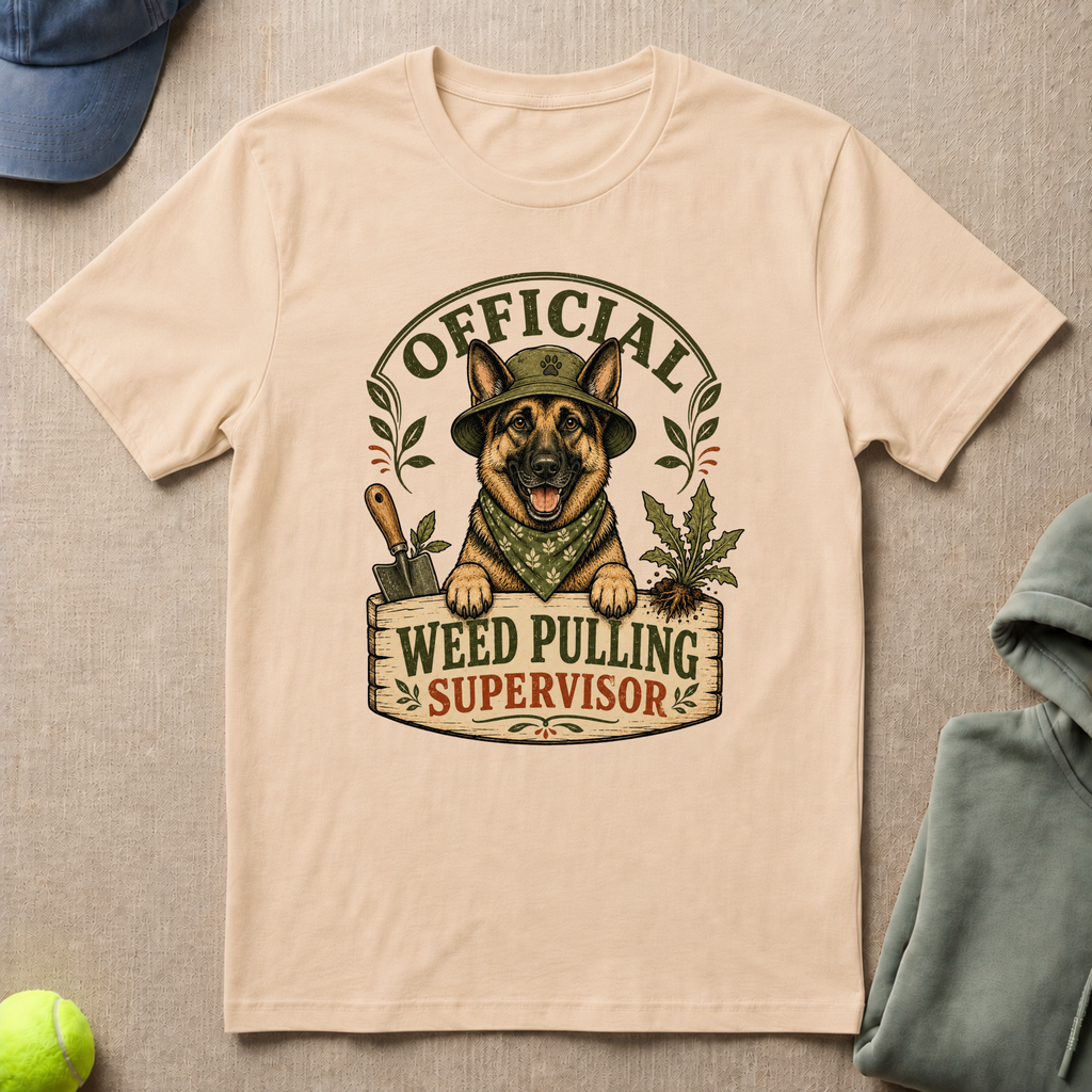 Weed Pulling Supervisor T-Shirt