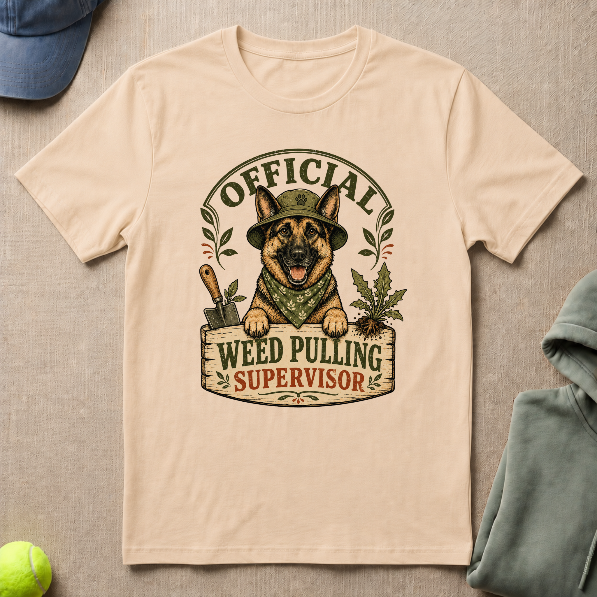 Weed Pulling Supervisor T-Shirt