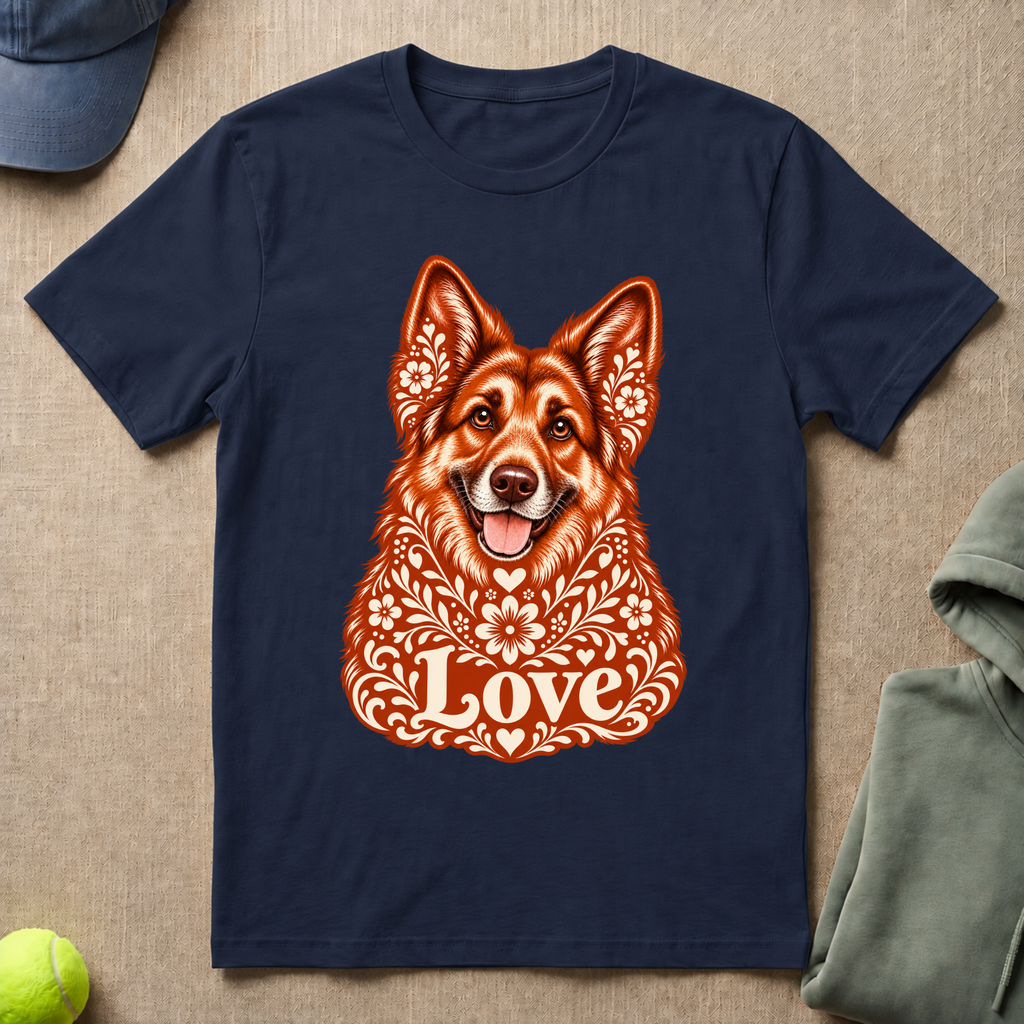 German Shepherd Love T-Shirt