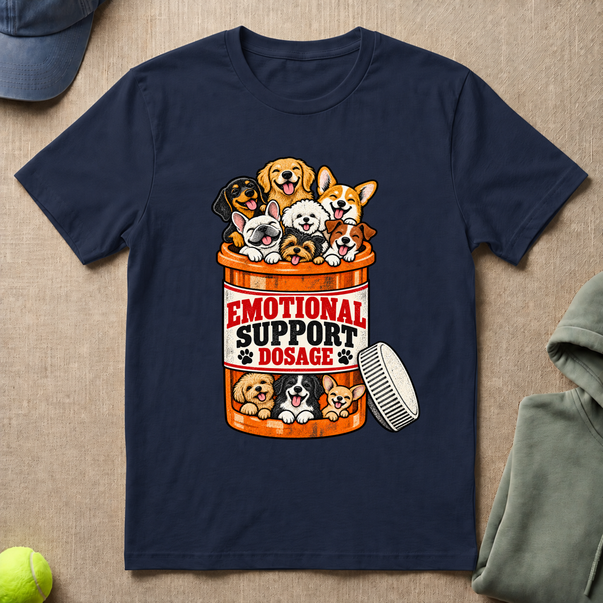 Emotional Support Dosage T-Shirt