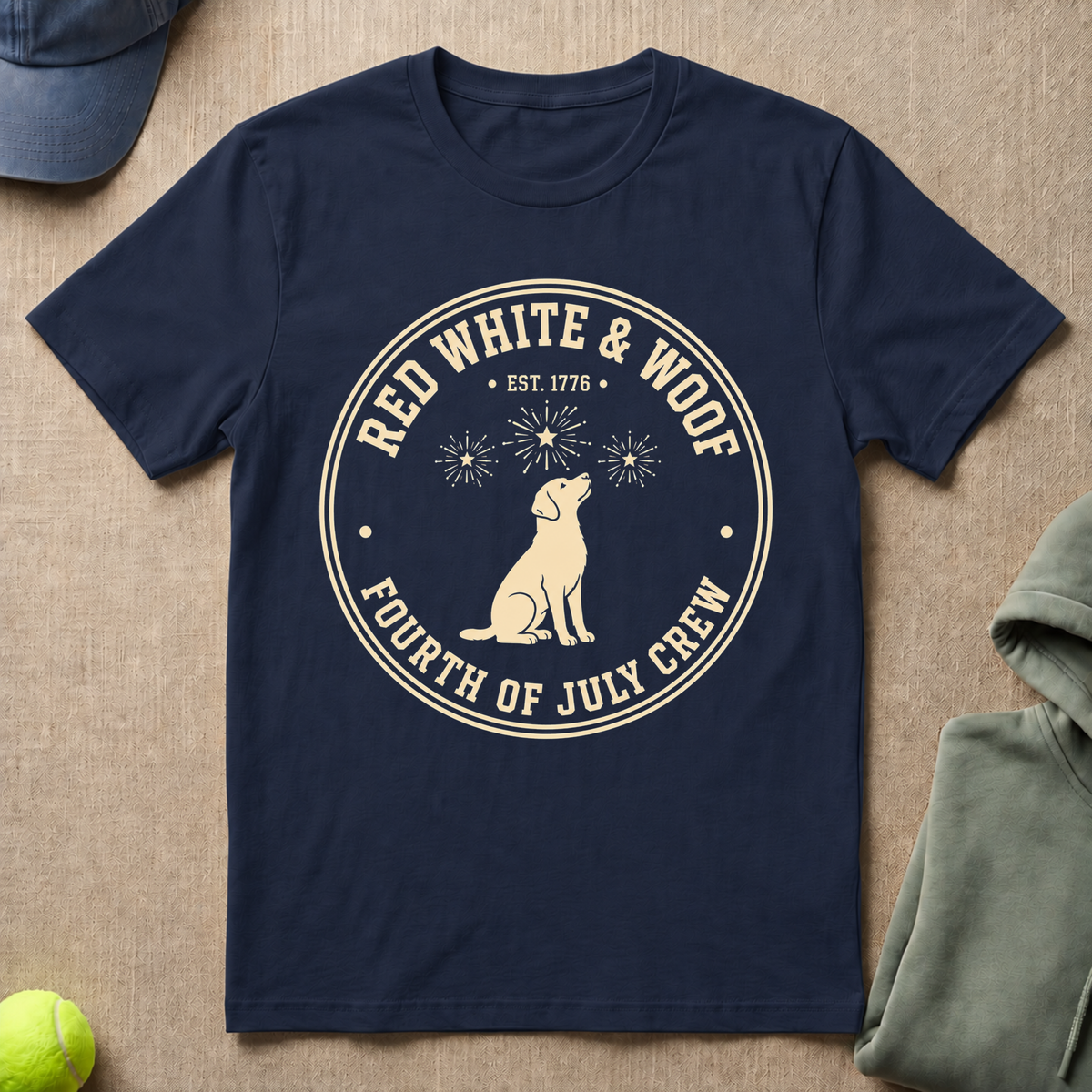 Red White & Woof T-Shirt