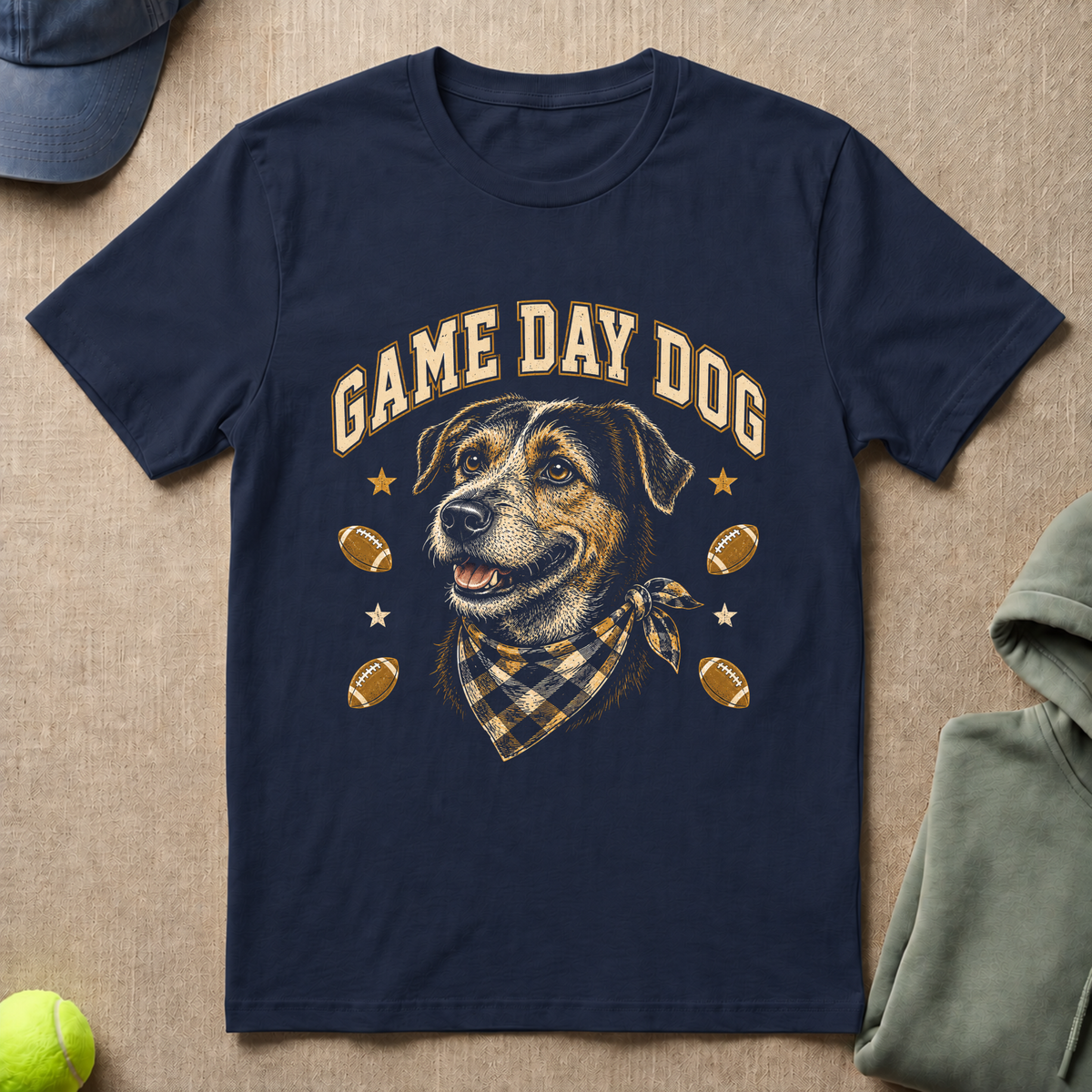 Game Day Dog T-Shirt