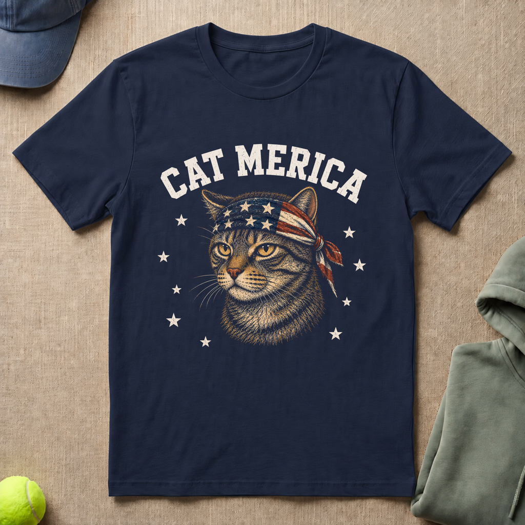 Cat Merica T-Shirt