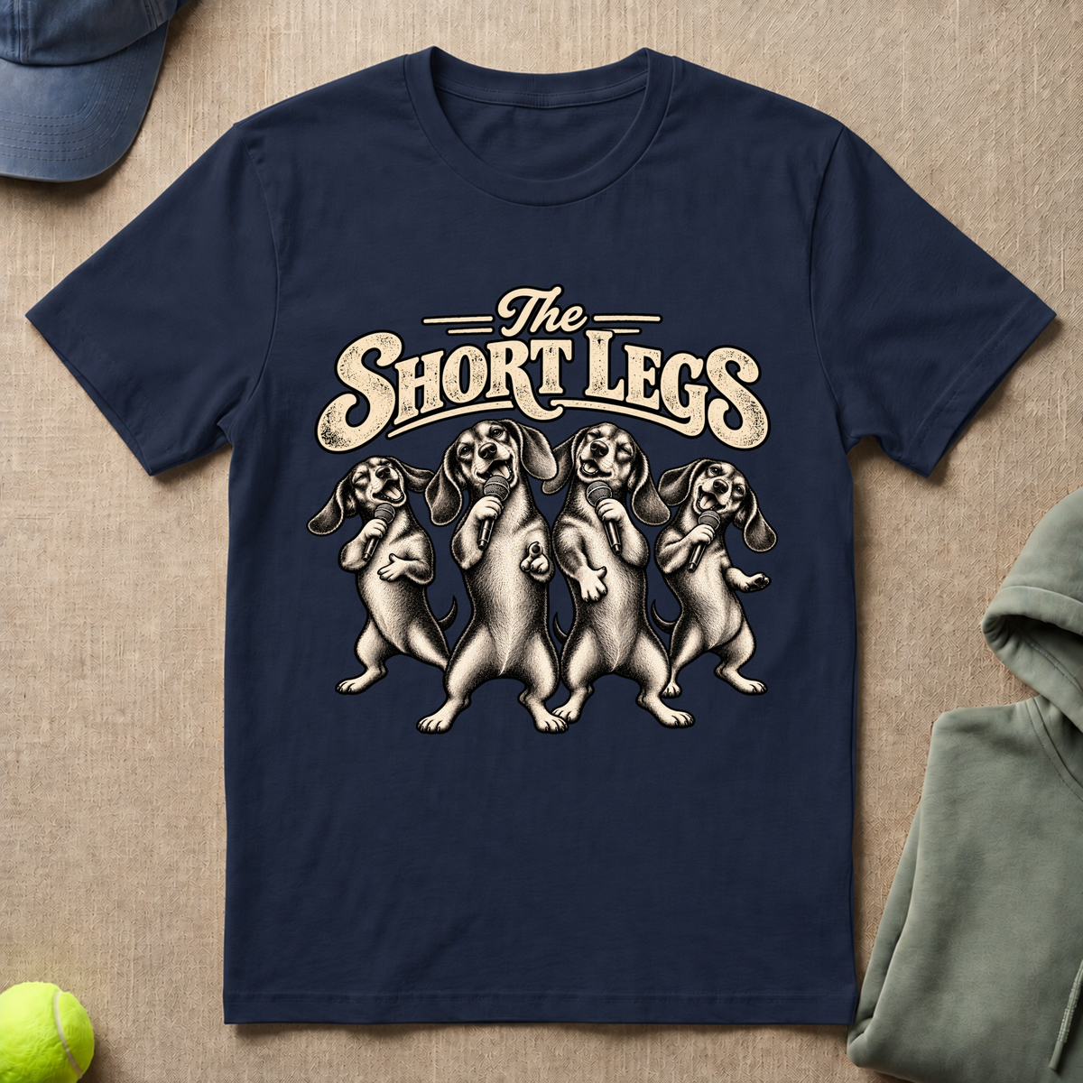 Short Legs Singing T-Shirt