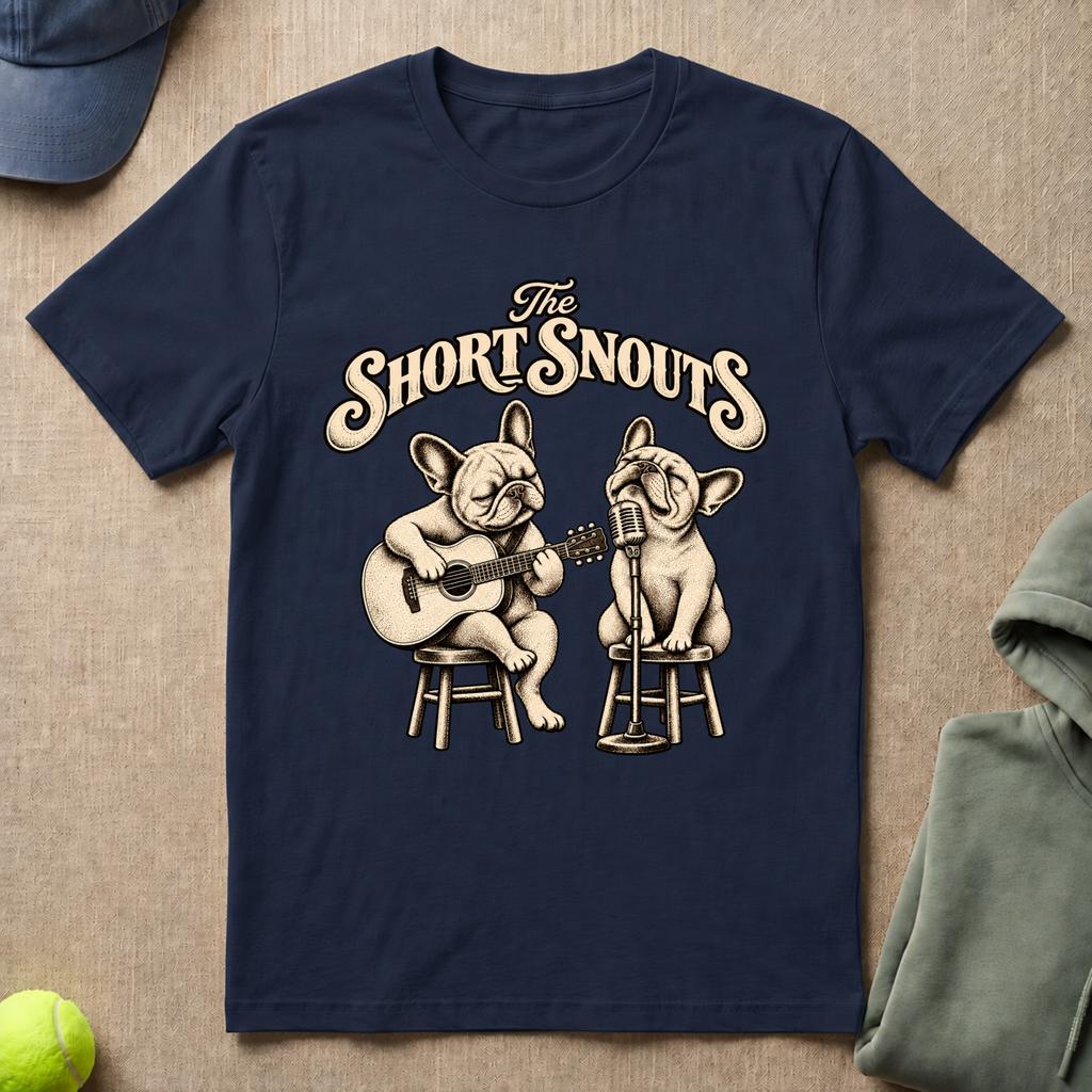 Short Snouts Blues T-Shirt