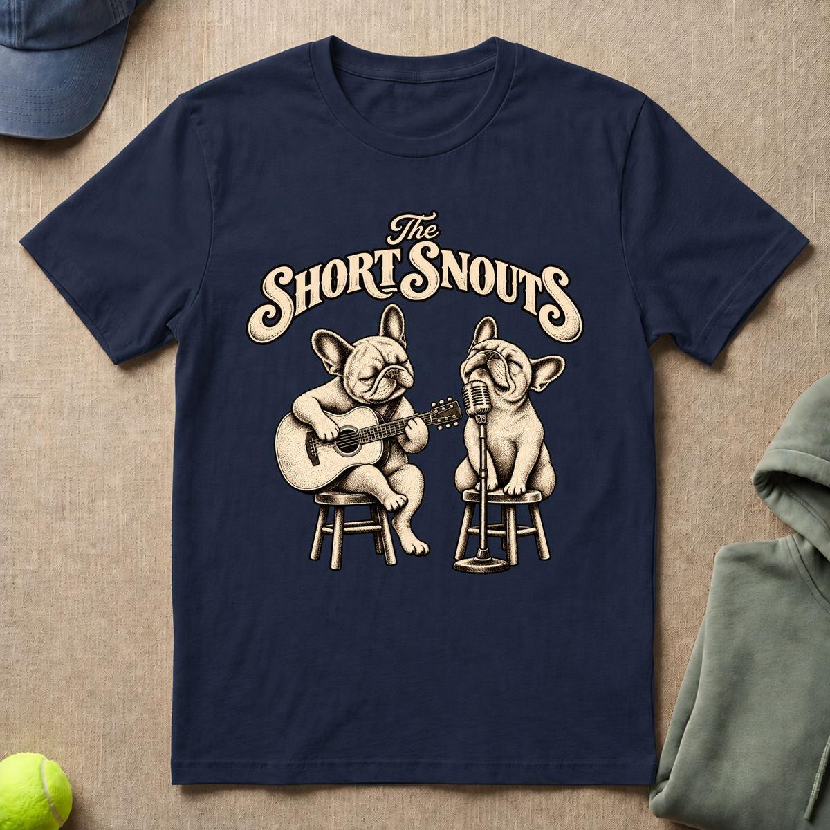 Short Snouts Blues T-Shirt