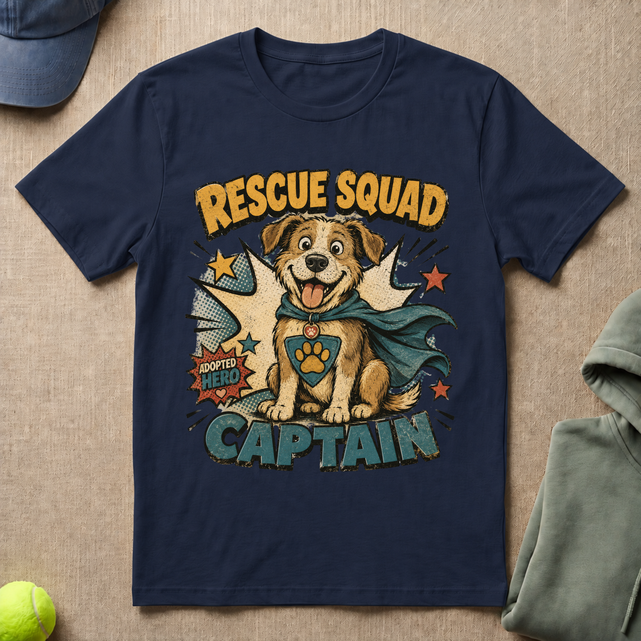 Rescue Squad Captain T-Shirt