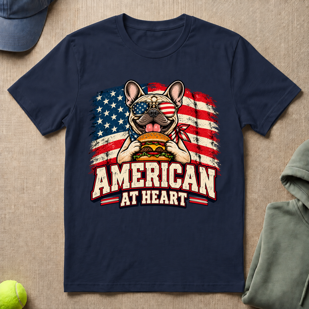 American At Heart T-Shirt