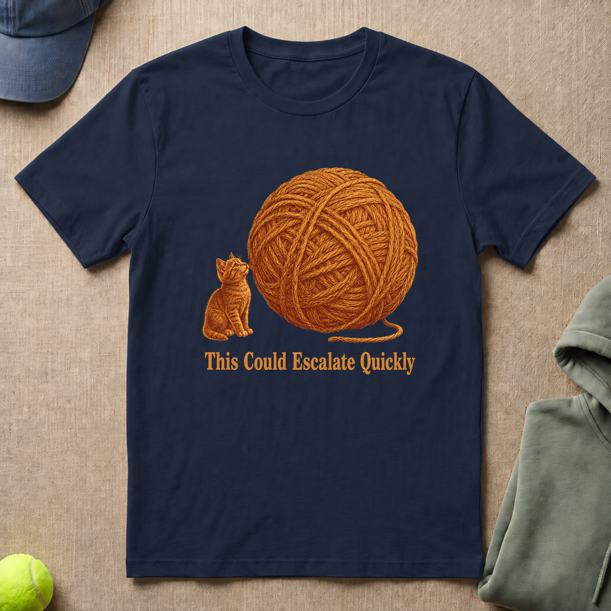 Cat Escalation T-Shirt