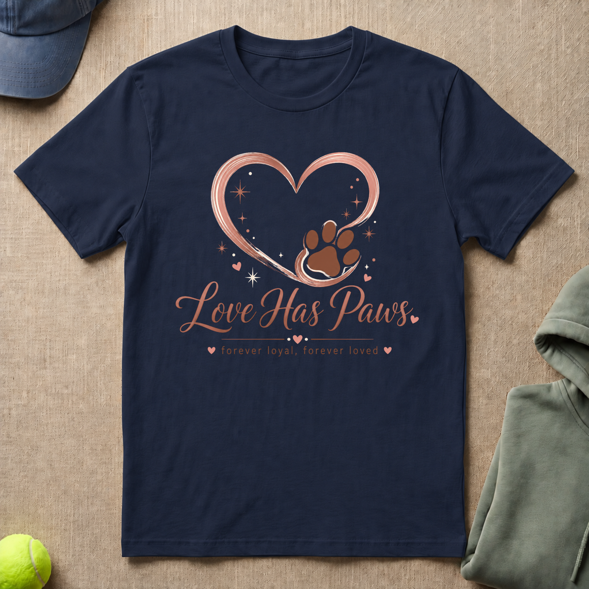 Love Has Paws T-Shirt