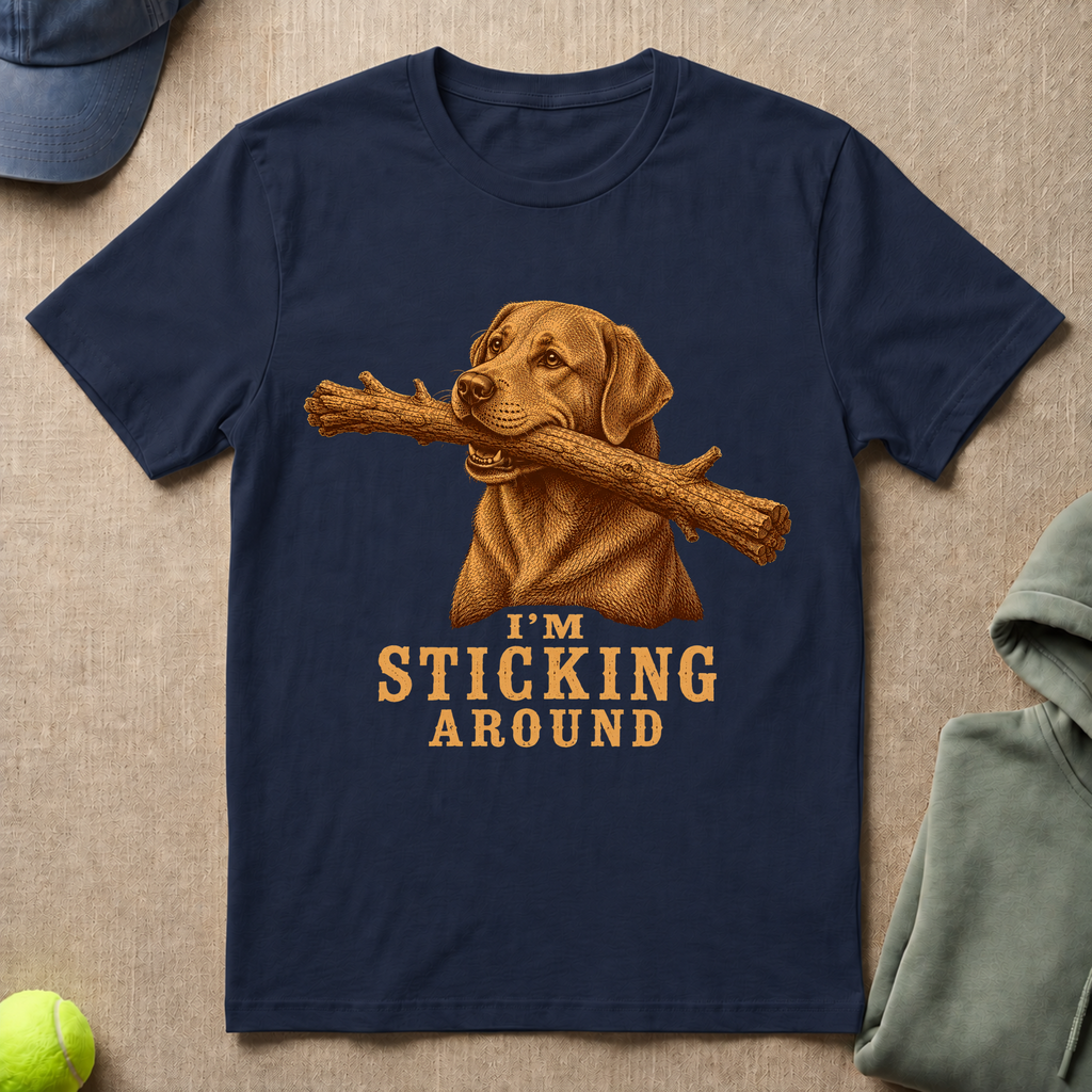 I'm Sticking Around T-Shirt