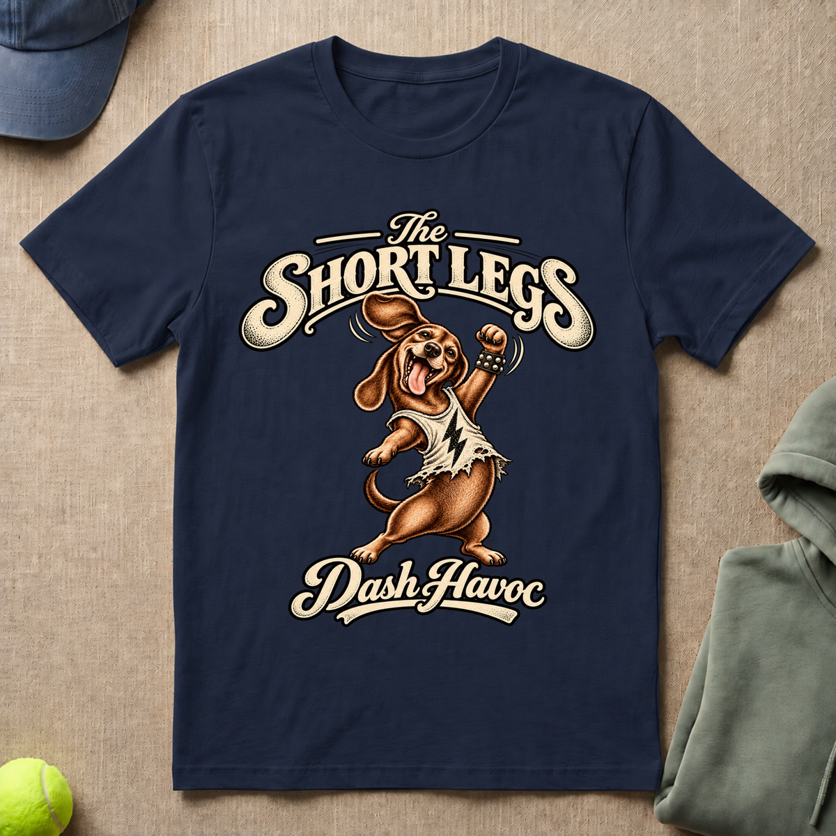 Short Legs Dash Havoc T-Shirt