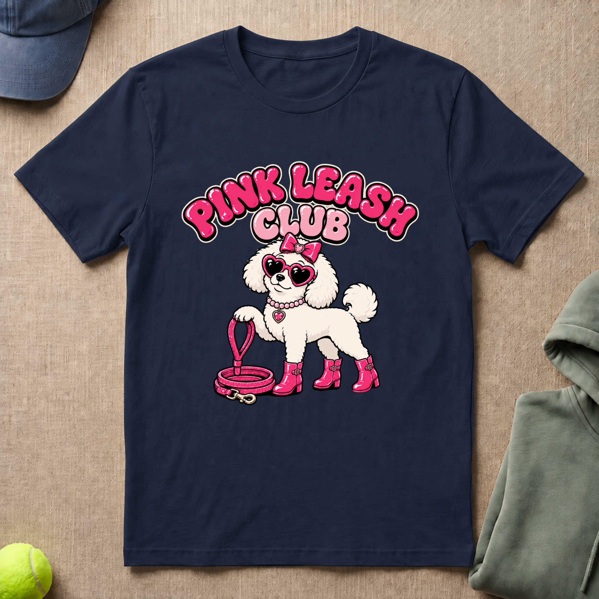 Pink Leash Club T-Shirt