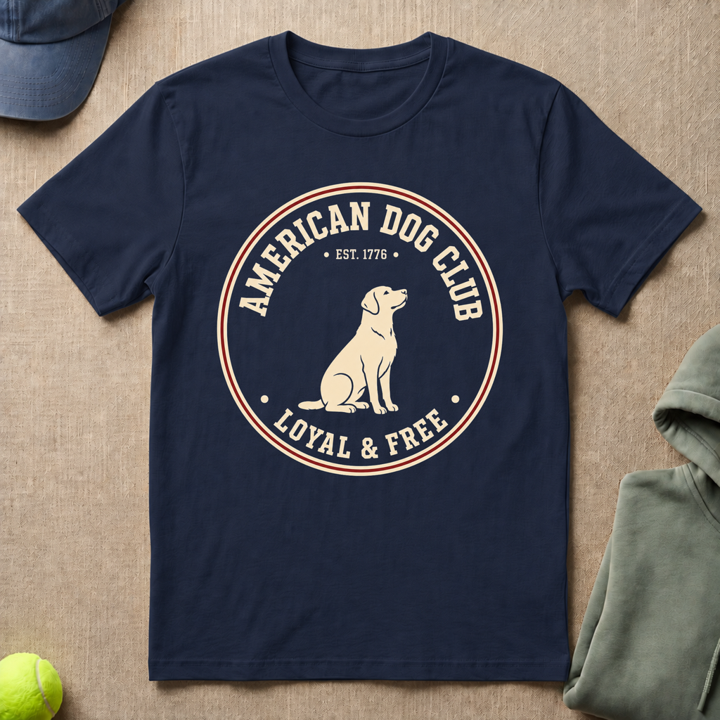 American Dog Club T-Shirt
