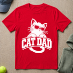 Cat Dad Sunglasses T-Shirt
