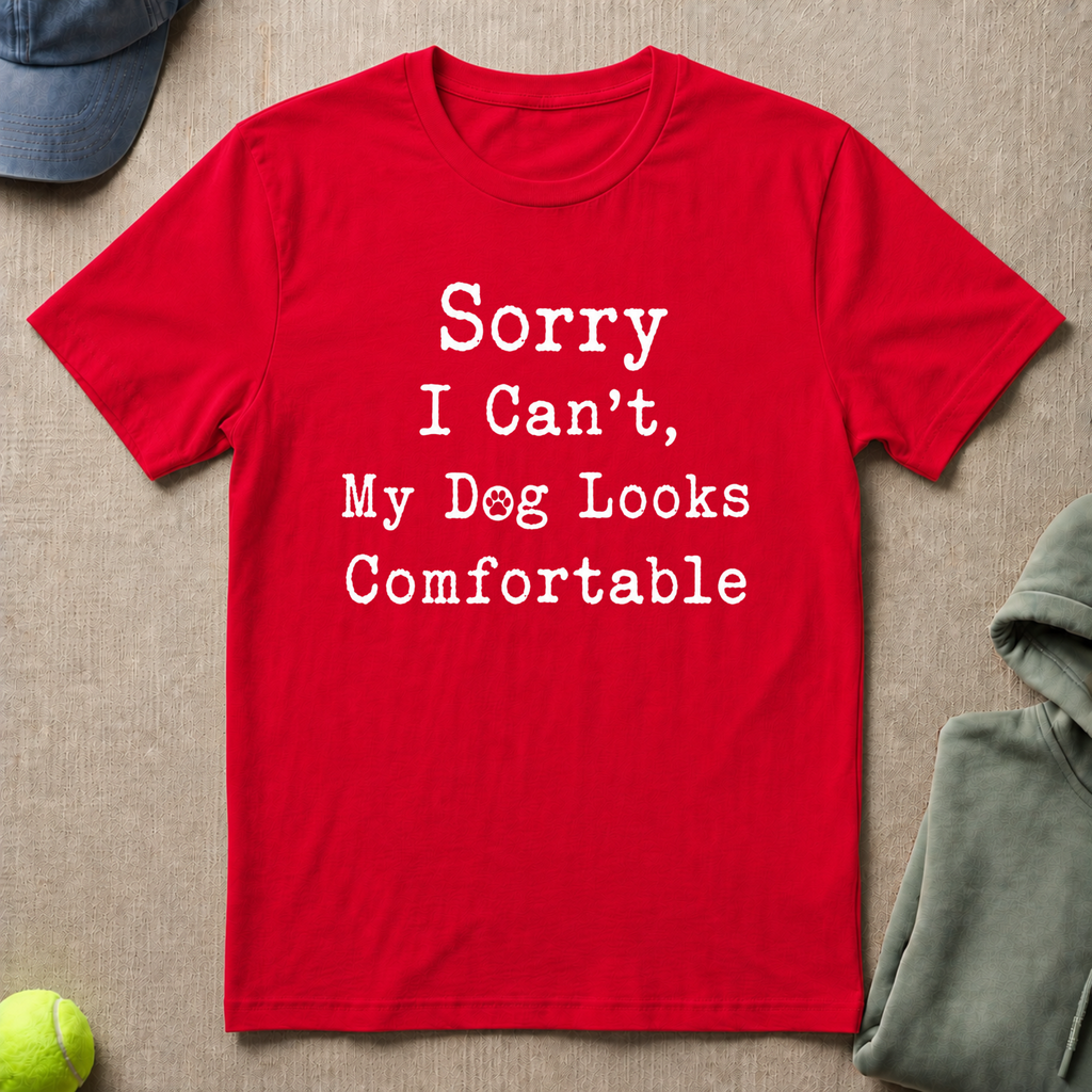 Looks Comfortable Slogan T-Shirt