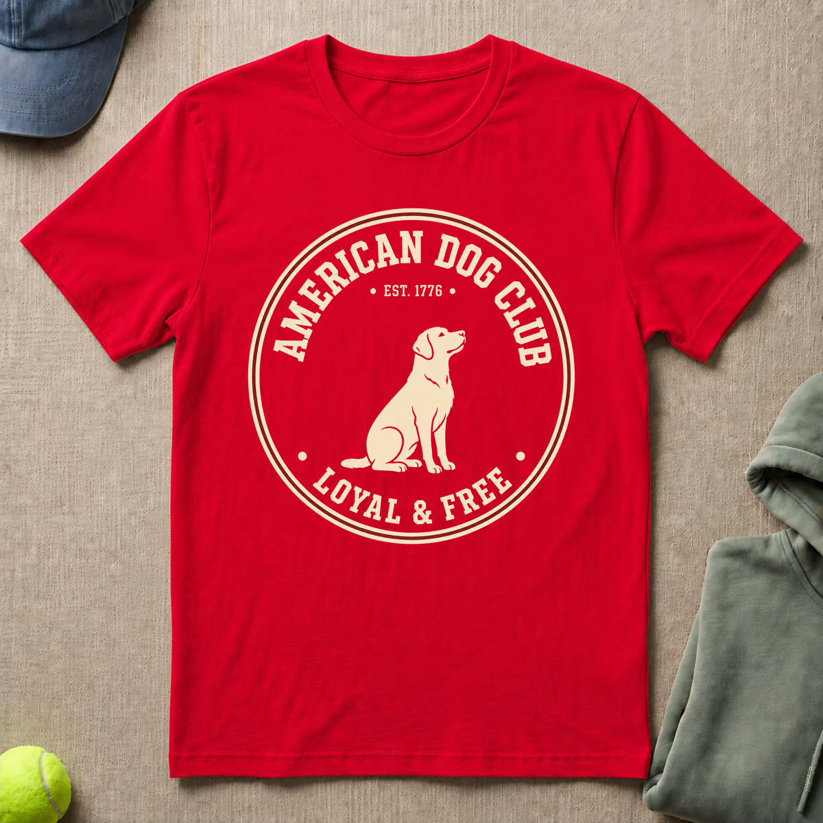 American Dog Club T-Shirt