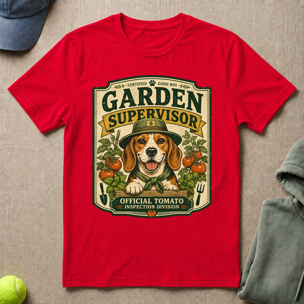 Garden Supervisor T-Shirt