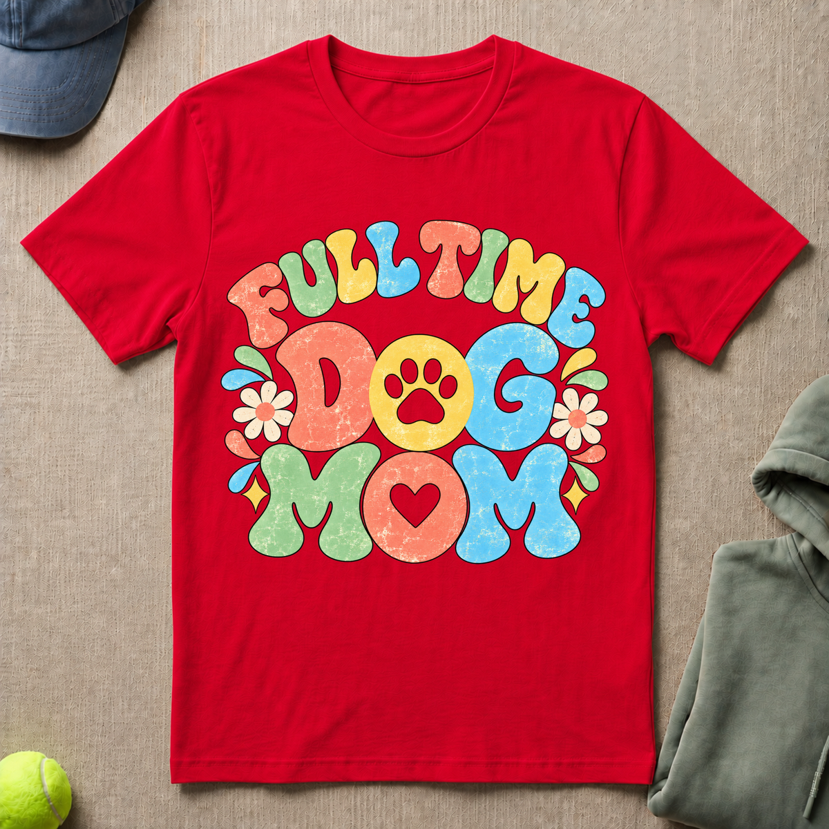 Full Time Dog Mom T-Shirt