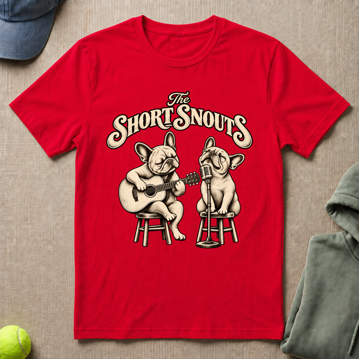 Short Snouts Blues T-Shirt