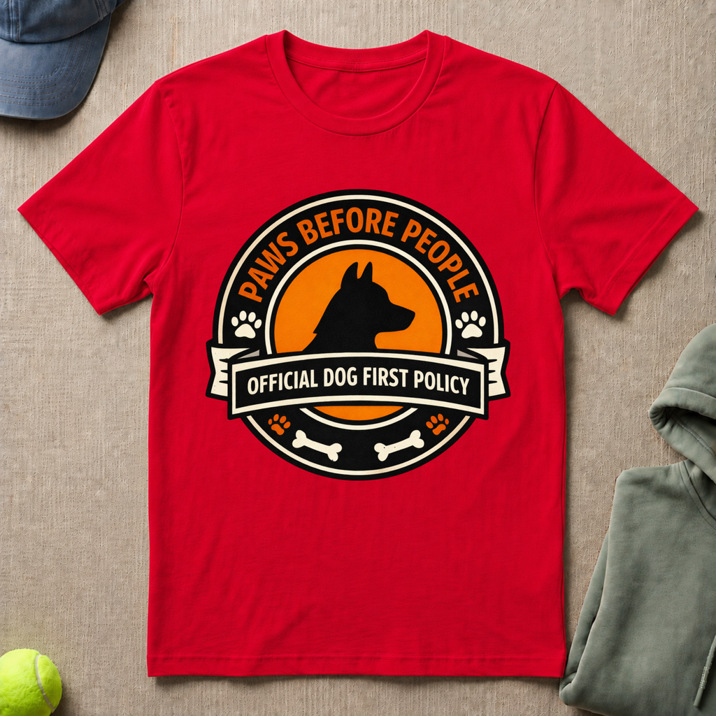 Dog First T-Shirt