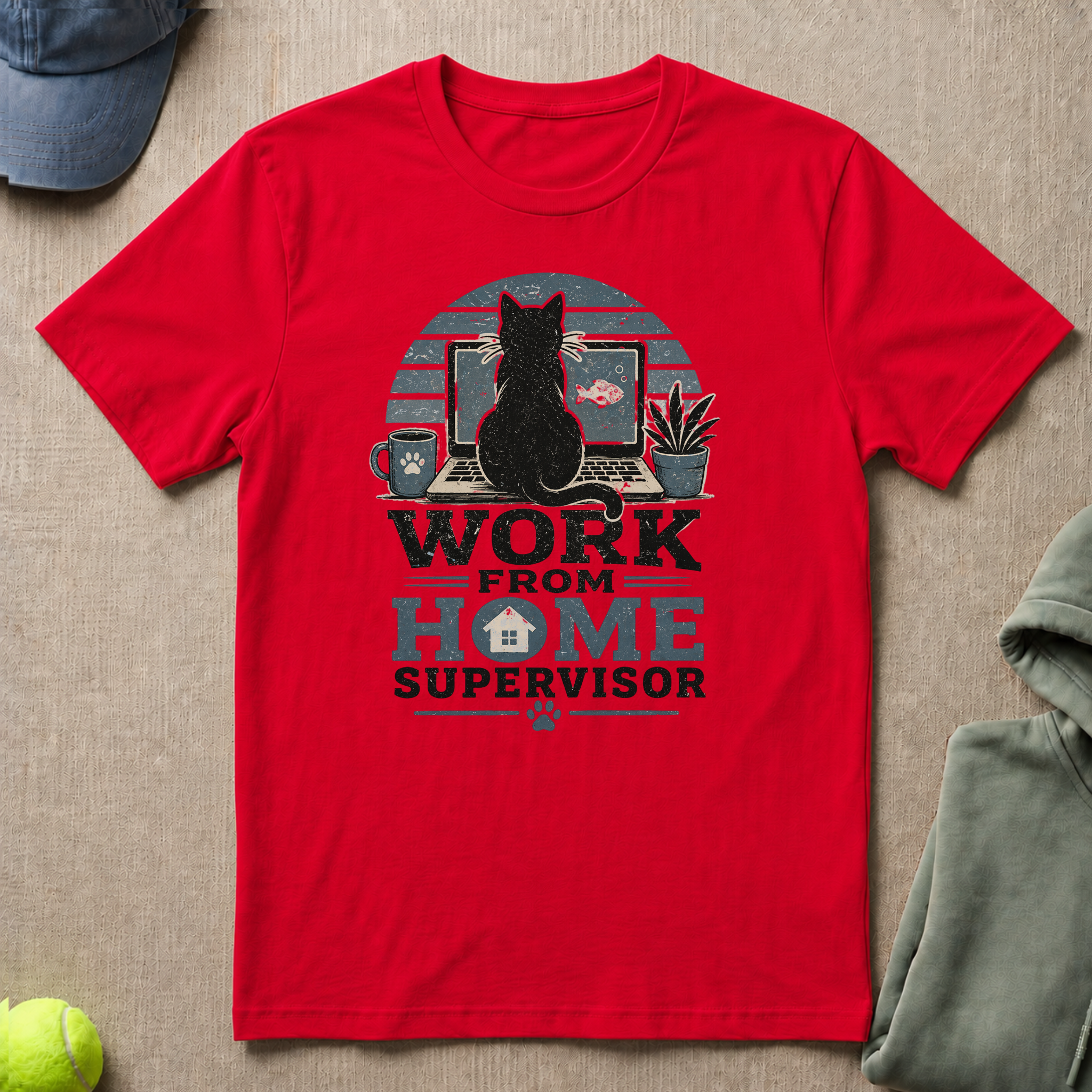 Cat Supervisor T-Shirt