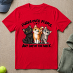 Purrs Over People T-Shirt