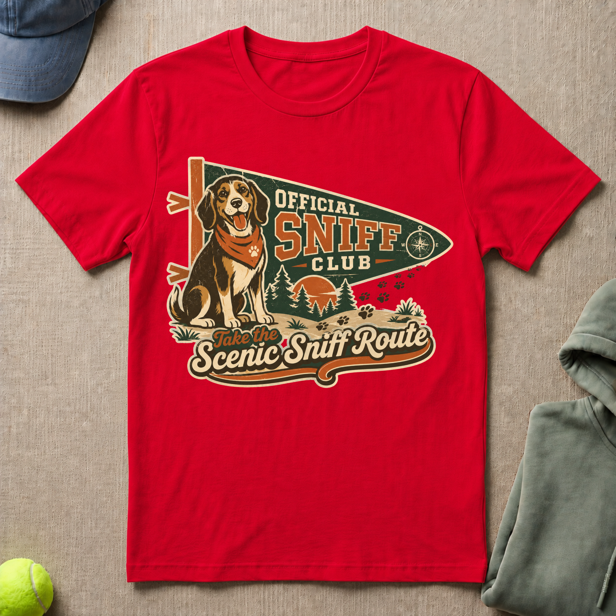 Sniff Route T-shirt