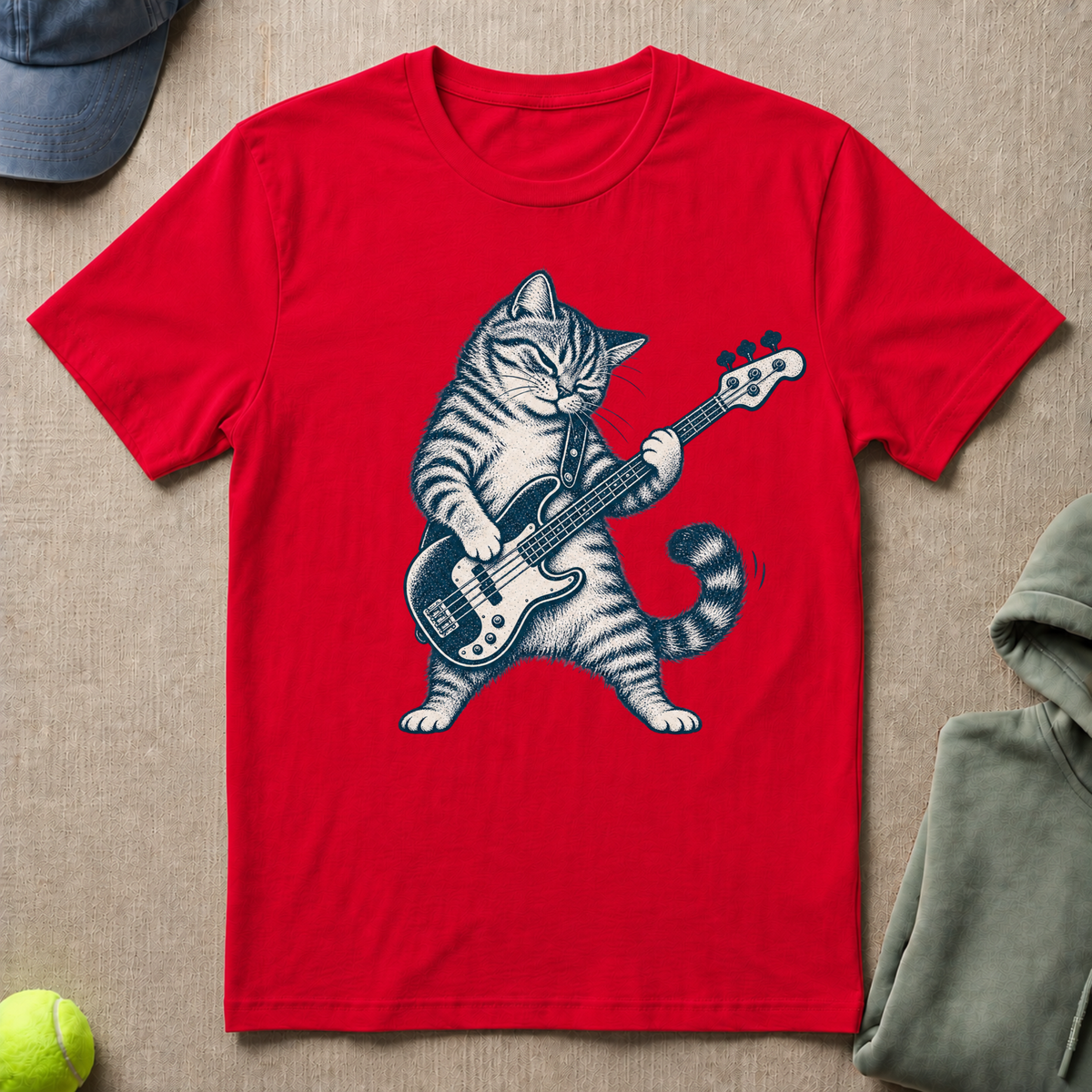 Cat Base T-Shirt