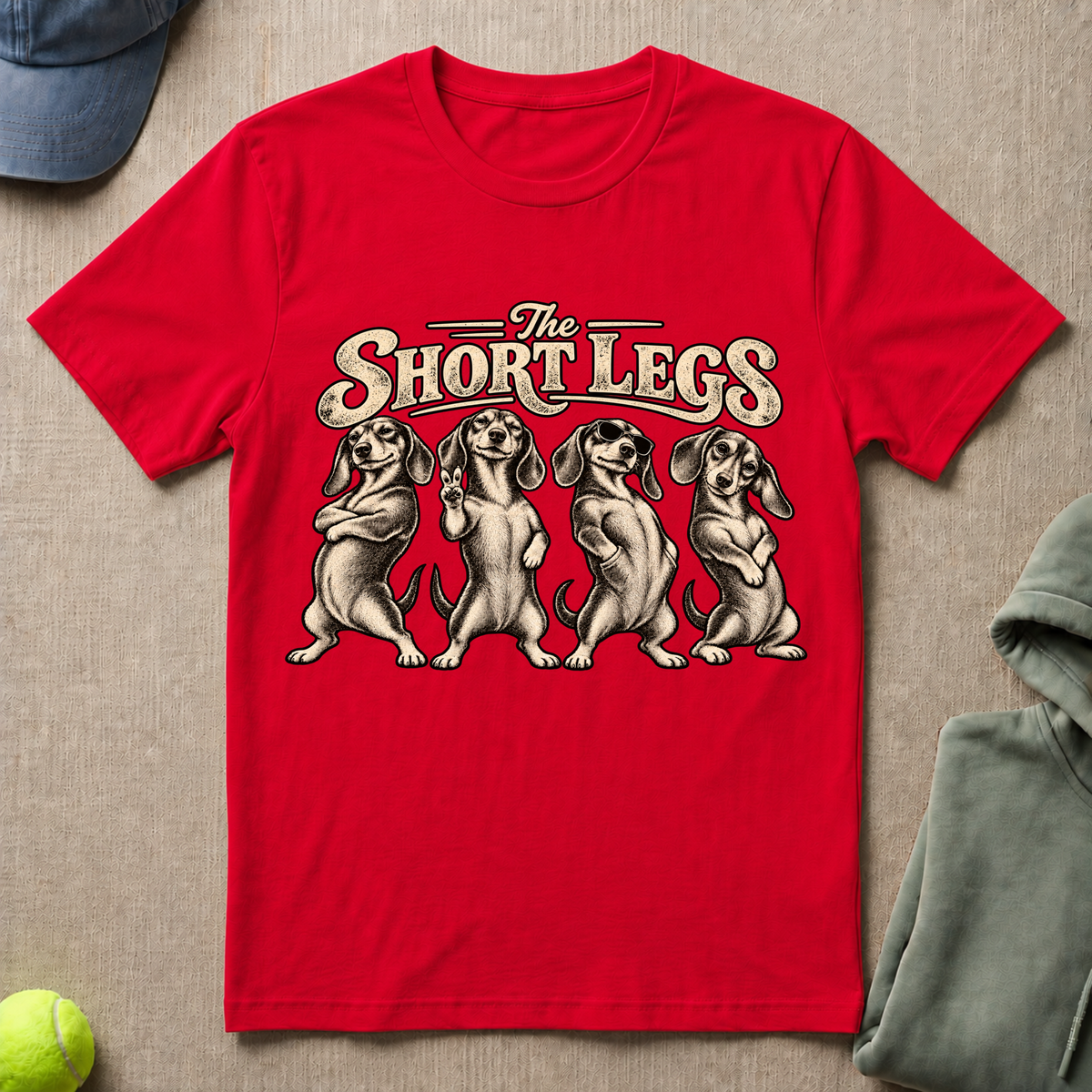 Short Legs Posing T-Shirt