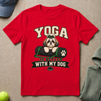 Yoga Better With Dog T-Shirt