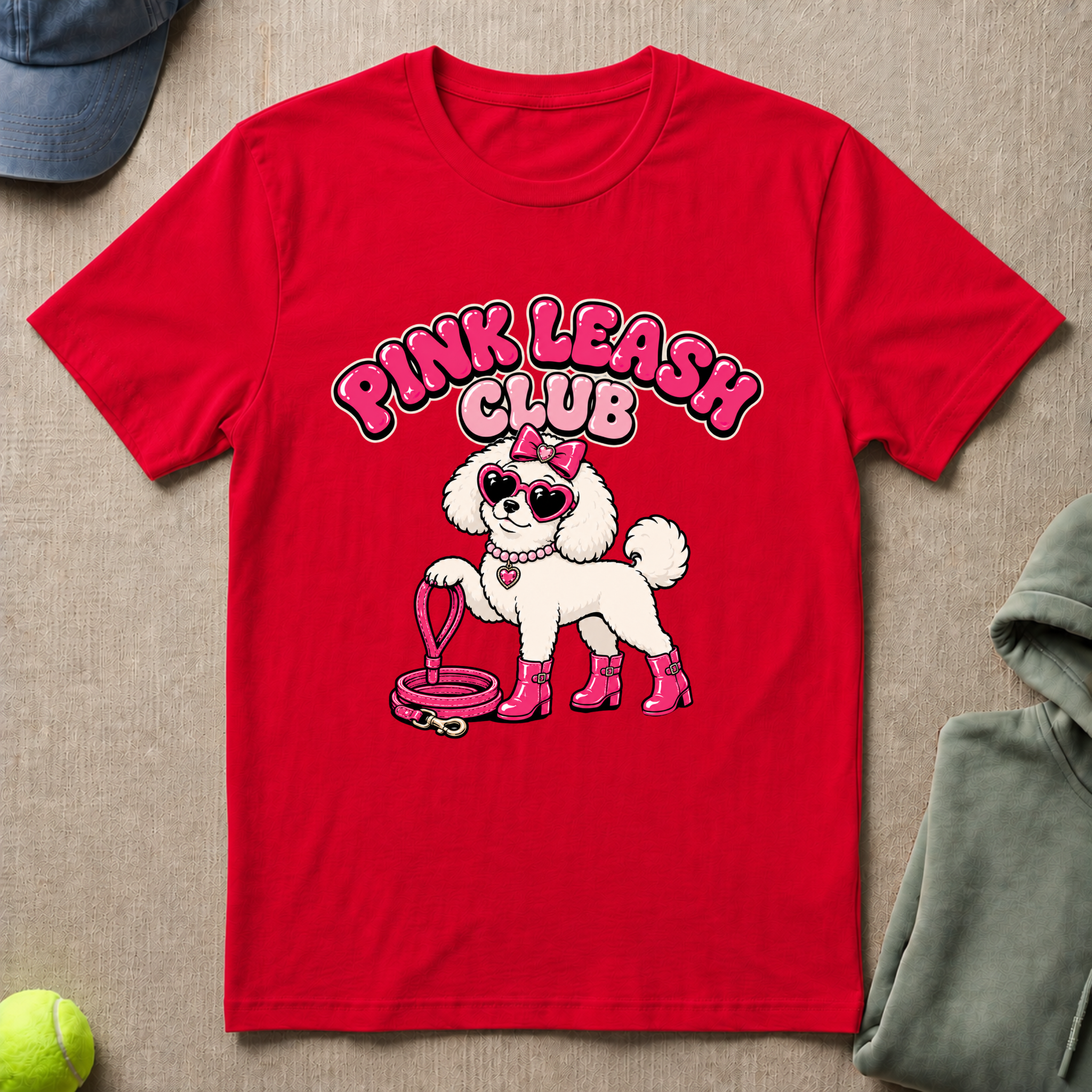 Pink Leash Club T-Shirt